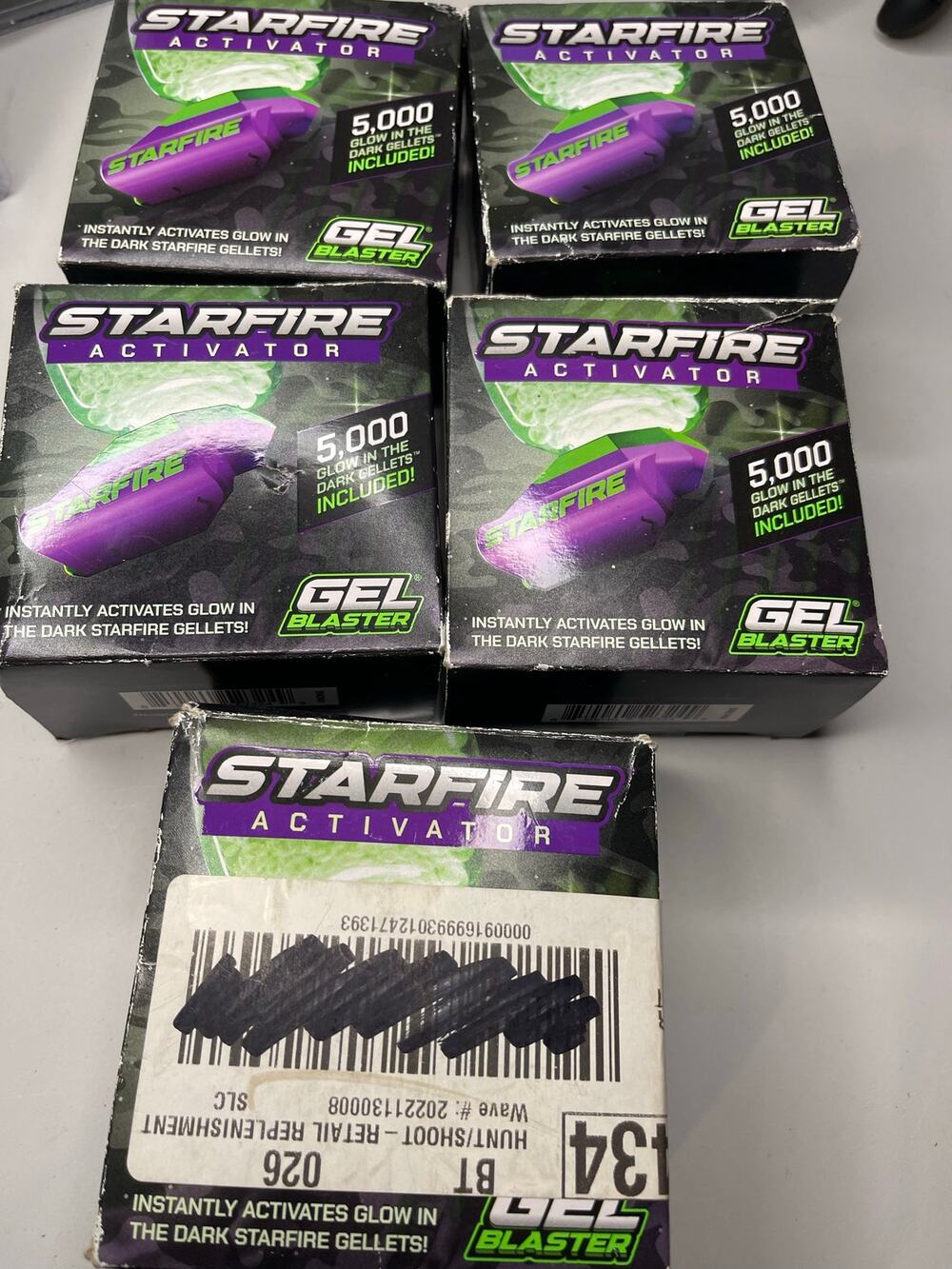 Gel Blaster Glow-in-The-Dark Starfire Activator Accessory with 5,000 Gellets